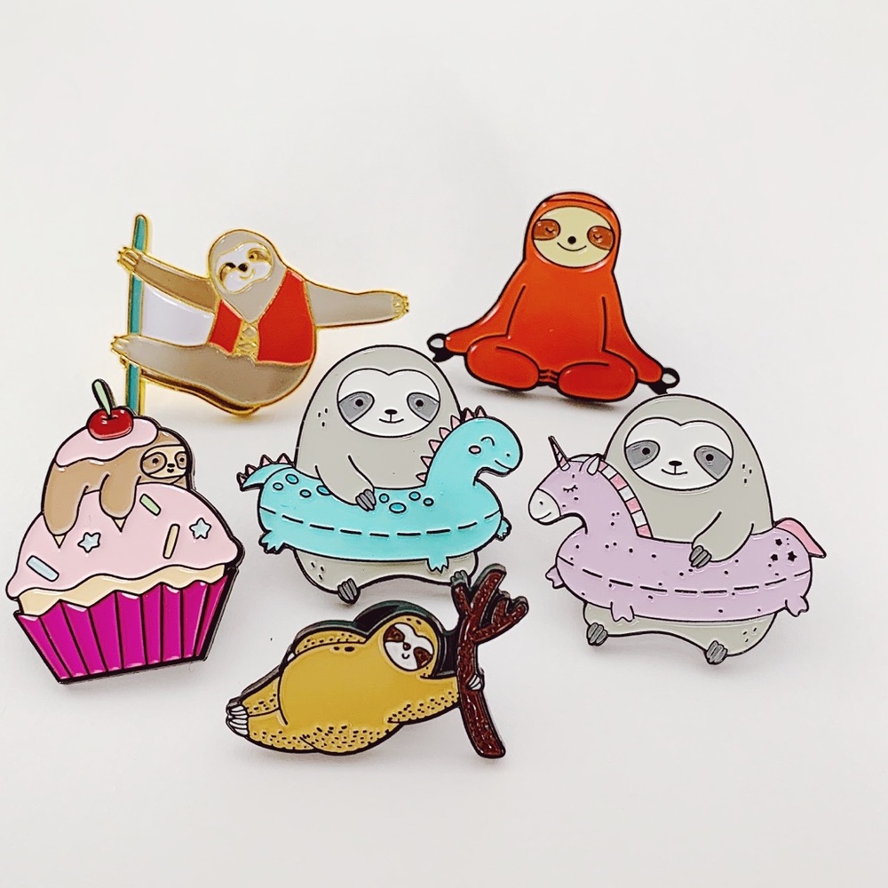 Sloth Pins - Picture 4 of 6